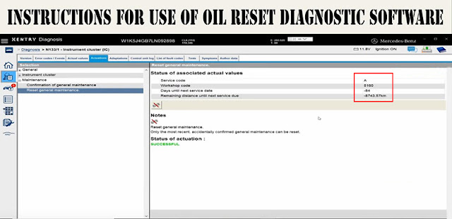 Mercedes-Benz-Oil-Reset-by-MB-Star-Tools-&-Xentry-Diagnostic-Software-5